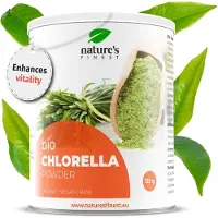 Nature First Chlorellapoeder Bio 125g - 100% Biologisch - Rijk aan chlorofyl en ijzer - Ondersteunt natuurlijke detox, immuunsysteem, energie en vitaliteit - Vegan superfood zonder toevoegingen