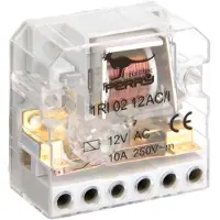 Perry Stromstoßschalter Stroomstootschakelaar Inbouw 2x NO 12 V/AC 10 A 1 stuk(s)