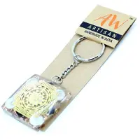 WGifts Sleutelhanger - Toermalijn Huisbescherming - Orgonite Power