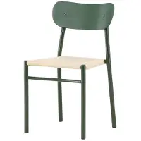 Svea - Weber eetkamerstoel - rattan - groen