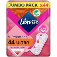 Libresse Ultra Regular Maandverband Jumbo Pack - 8 x 44 stuks - Voordeelverpakking