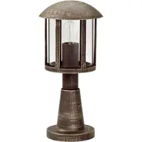 Albert Sokkellamp buiten MADS, brons / oud-messing, Aluminium, Modern, Sokkellamp