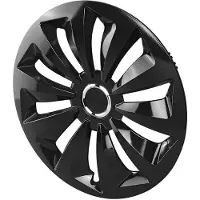 Proplus Wieldoppenset Fox Ring - 14 Inch - Wieldop - Glanzend - 4 Stuks - Zwart