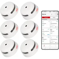 X-Sense XS01-WX Rookmelder - Slimme melder WiFi - 6-pack