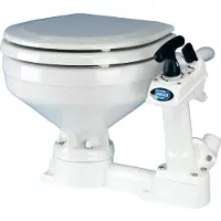 Jabsco Compact Manual Toilet Transparant