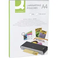 Q-CONNECT lamineeretui A4 2x 80 micron 100 stuks