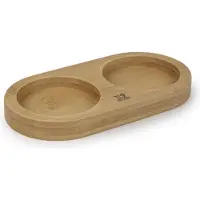 Peugeot Linea Houder Peper- En Zoutmolen 17 cm - Naturel - Bamboe