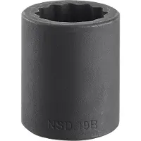 Facom impactdop 28 mm 1/2 12 -kant - NSD.28B