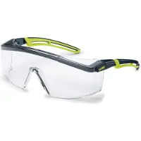 Uvex astrospec 9164285 Veiligheidsbril Incl. UV-bescherming Groen, Zwart EN 166, EN 170 DIN 166, DIN 170
