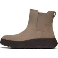FitFlop F-mode suede flatform chelsea boots