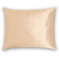 Silk Heaven Zijden Kussensloop Peach Blush - 22MM - - 50x70cm / Hotelsluiting