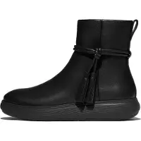 FitFlop Iq-comff tassel leather short boots