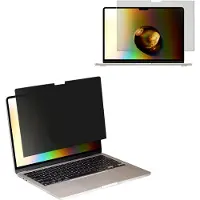 Kwmobile Privacyfilter voor Apple Macbook Air 15 M4 2025 A3241 Folie – Privacy Screen – Laptop Schermfilter – Laptopbescherming