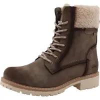 Tom Tailor Veterlaarsjes taupe