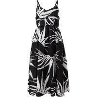 Comma Zomerjurk zwart / wit