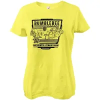Transformers Bumblebee Garage -T-shirt voor dames, geel