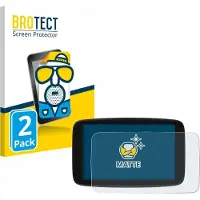 BROTECT - Screenprotector voor TomTom Go Navigator 7 (2e generatie) - Folie Beschermfolie matte 2 Stuks