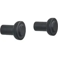 Zone Denmark Haakje Sensu Black 2,5 x 3 cm (Set van 2)