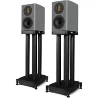 Wharfedale EVO 5.1 Boekenplank Speakers met stands - Hifi Stereo Set - Passieve Speaker - 2-Weg Luidsprekers - Grijs