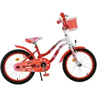 Volare Lovely Kinderfiets - Meisjes - 18 inch - Rood