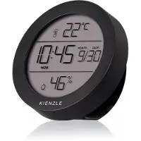 KIENZLE Weerstation - Rond - Thermo-, Hygrometer - Zwart