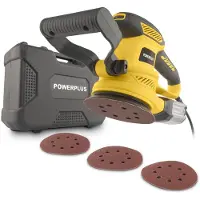 Powerplus Schuurmachine 450w 6 Stukken