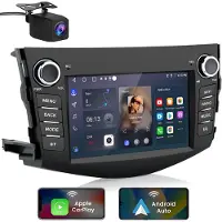 Junsun 7" Android 15 Autoradio Geschikt voorToyota RAV4 2006-2012 | GPS Navigatie | Bluetooth | WiFi | DAB+ | Stuurwielbediening | Achteruitrijcamera | USB | RDS FM | 2+64GB