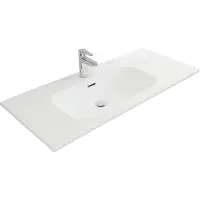 Saniclear Gera keramische wastafel 100cm met kraangat