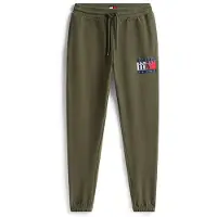 Tommy Hilfiger Broek kaki / rood / wit