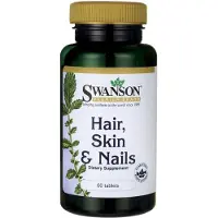 Swanson Health , Haar, Huid & Nagels, 60 tabletten