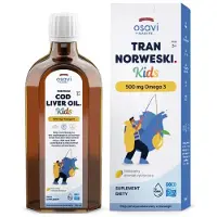 Osavi - Noorse Levertraan voor Kinderen, 500 mg - citroensmaak (250 ml)