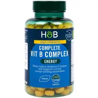 Holland & Barrett - Hooggedoseerd Compleet Vitamine B-complex - 240 tabletten