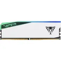 Patriot DIMM 32 GB DDR5-5600 (wit, modelnummer PVER532G56C38W, Elite 5 RGB, compatibel met INTEL XMP en AMD EXPO)