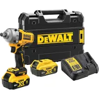 DeWalt DCF891P2T-QW 18V Li-ion XR Accu Slagmoersleutel Set (2x 5.0Ah) In TSTAK - 1152Nm - 1/2"