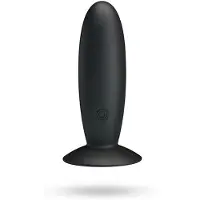 Pretty Love Vibrating Butt Plug Anal Black