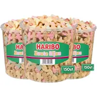 Haribo 3x Zoute Rijen 150 stuks