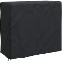 vidaXL Afdekhoes voor haardhoutrek 61 x 122 x 106 cm 210D Oxford Stof