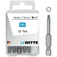 Witte T 15 Tin Torx Bit 5 Eenheden