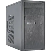 Chieftec HT-01B-OP Mini-tower PC-behuizing Zwart