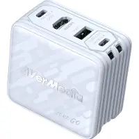 AVerMedia GaN-lader - - 100W met HDMI 4K-uitgang GC313 Wit