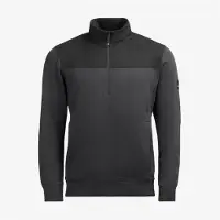 FHB Rob Zip-Sweatshirt Anthraciet.Zwart maat L uniseks