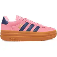 Adidas Sneakers laag 'VL Court Bold' indigo / goud / pink