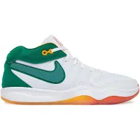 Nike Air Zoom G.T. Hustle 2 Heren Witte Basketball Sneakers