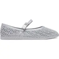 Melissa Ballerina met riempjes 'Harper' zilver
