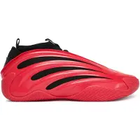 Adidas Sportschoen 'Harden Volume 9' knalrood / zwart