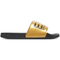 Emporio Armani Muiltjes goud / zwart