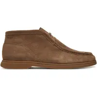 BOSS Veterschoenen van echt runderleer