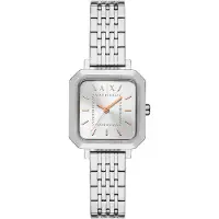 Giorgio Armani Analoog horloge brons / zilver / wit