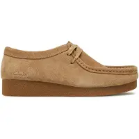 Clarks Veterschoen 'Wallabee EVO' lichtbruin