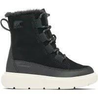 Sorel Snowboots - Explorer III - Zwart/Sea Zout - - 28 - Winterlaarzen